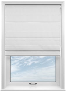 Norleigh, Ivory - Twist&Fit Roman Blind